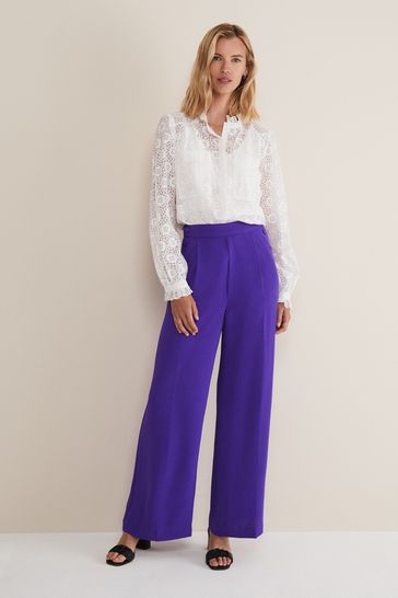 Next purple trousers store