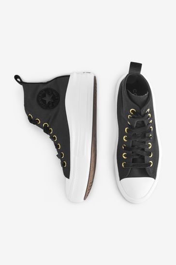 Buy Converse Black Velvet Move Youth Trainers from Next USA