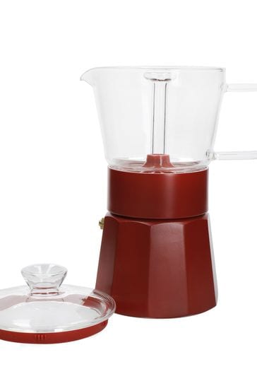Buy La Cafetière Red 6 Cup Glass Espresso Maker from Next USA