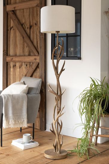 Buy Natural Antler Floor Lamp from the Next UK online shop