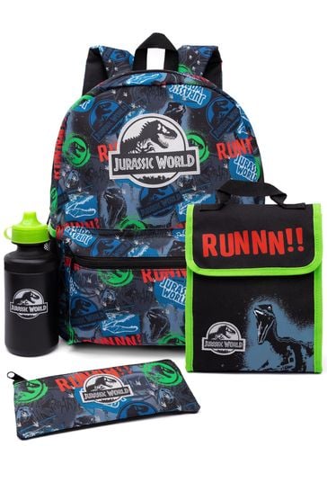 Vanilla Underground Black Jurassic World Sonic the Hedgehog Boys Sonic Placement Print And Camo Print 4 Piece Back To School Set