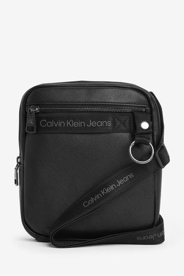 Calvin Klein Ultralight Reporter Black Bag
