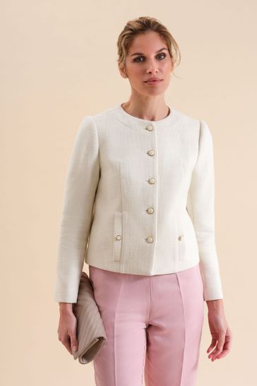 Next 2025 white jacket