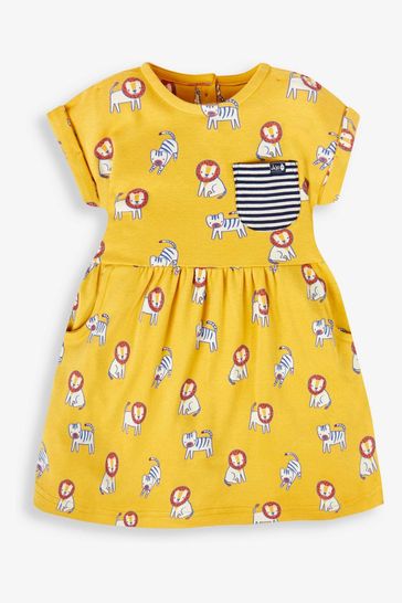 Yellow frock tiger girl discount