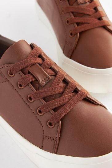 Tan slip sale on shoes