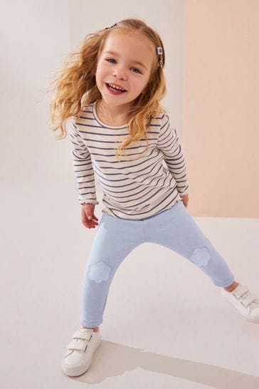 Little girl fleece lined leggings sales