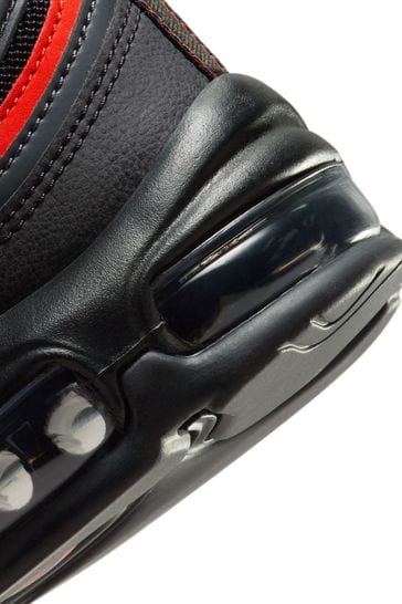 Buy Nike Black Red Air Max 97 Trainers from Next Netherlands