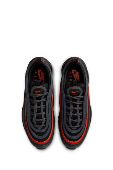 Air max 97 black red and grey sale