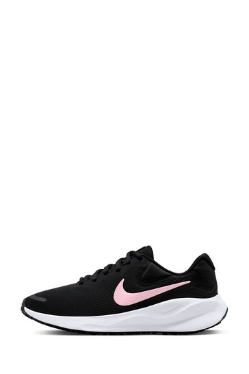 Buy Nike Black Pink Revolution 7 Road Running Trainers from Next Croatia