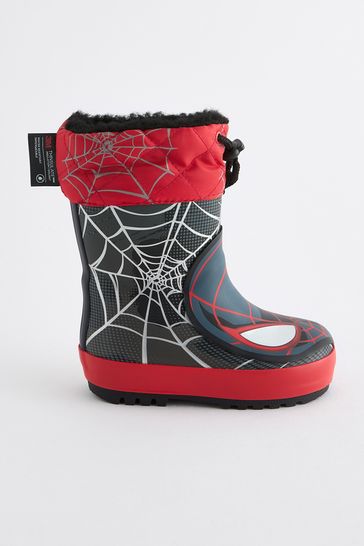 Kids spiderman wellies outlet