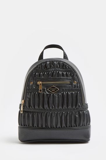 Leather backpack river island new arrivals
