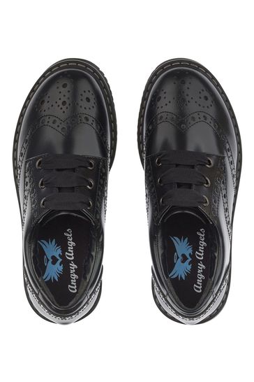 Buy Start Rite Black Leather Wide Fit School Shoes from Next Ireland