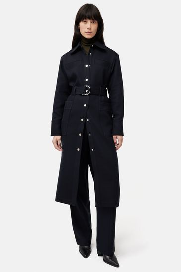 Jigsaw Wool Utility Coat Dress