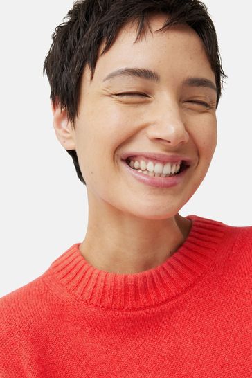 Jigsaw red jumper online