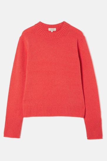 Jigsaw red jumper clearance