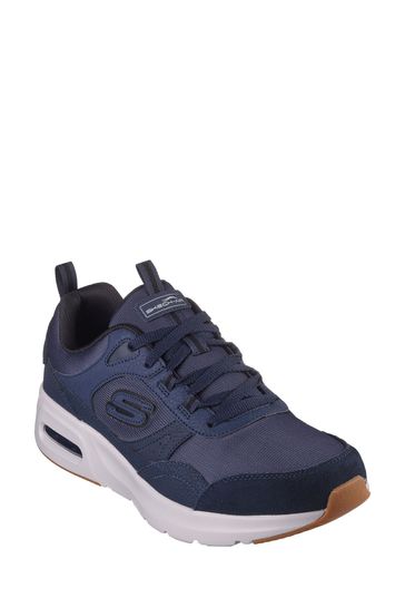 Blue cheap skechers mens