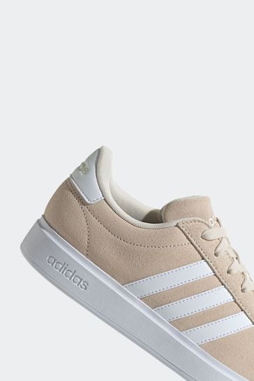 Adidas grand court beige sales