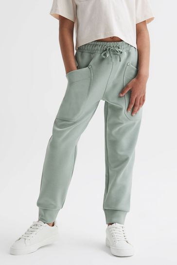 Reiss Sage Tila Senior Jersey Drawstring Joggers