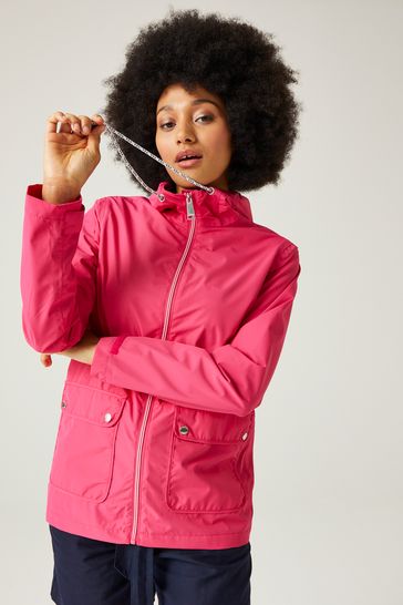 Regatta Pink Chrome Bayletta Waterproof Jacket