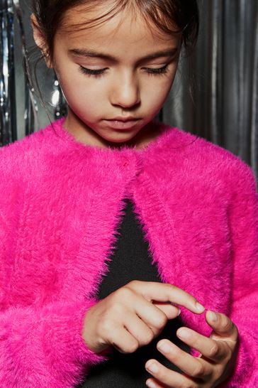 Hot pink shrug sale