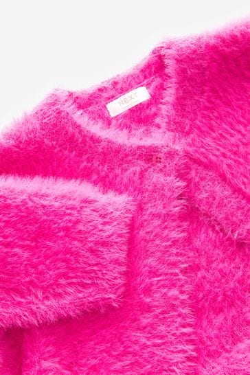 Hot pink on sale shrug cardigan