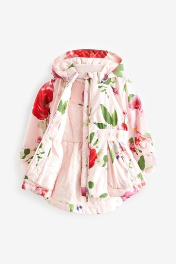 Buy Baker by Ted Baker Shower Resistant Floral Rain Coat from Next Denmark