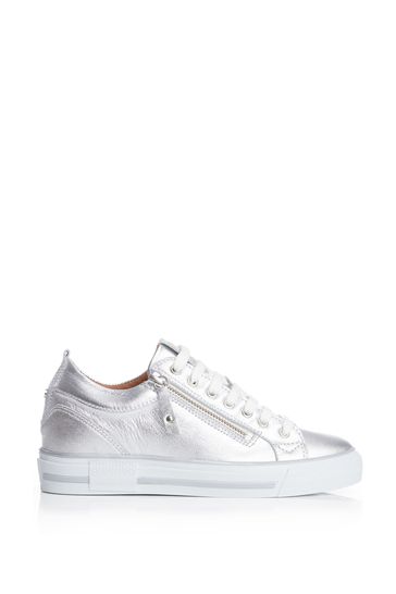 Buy Moda in Pelle Brayleigh Hidden Wedge Trainers With Contrast