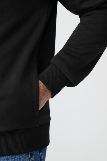 Black jersey bomber best sale jacket