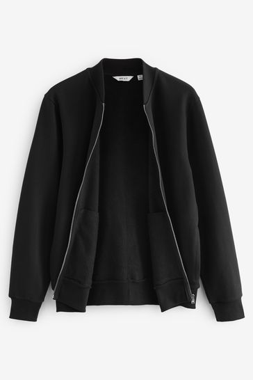 Mens jersey bomber jacket best sale