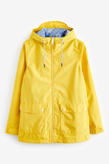 Yellow regatta coat top