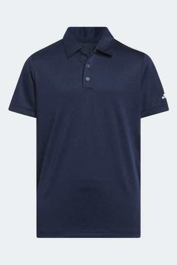 Red adidas golf sale shirt