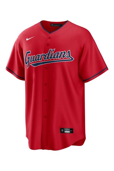Buy Nike Red Cleveland Guardians Official Replica Alternate Jersey