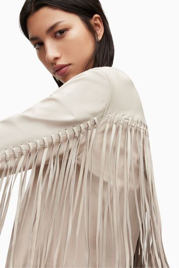 Buy AllSaints Reema Tassel Jacket from Next Singapore