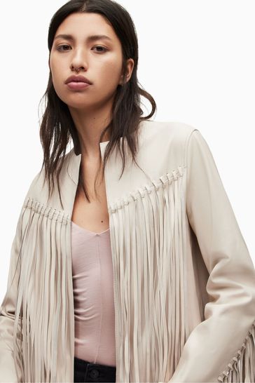 Buy AllSaints Reema Tassel Jacket from Next Singapore