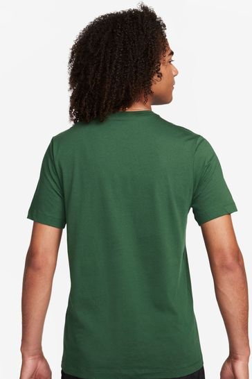 Emerald green outlet nike shirt
