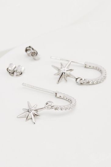 Next discount star earrings