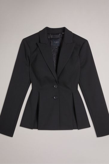 Ted baker sales peplum coat