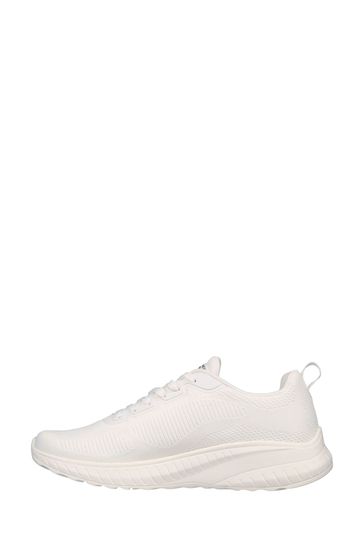 Buy Skechers White Bobs Squad Chaos Prism Bold Trainers from Next