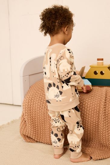 Fleece on sale dinosaur pyjamas