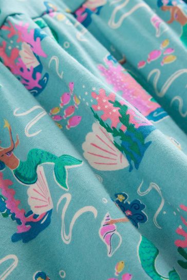 Buy Boden Blue Puff Sleeve Mermaid Dress from Next Luxembourg