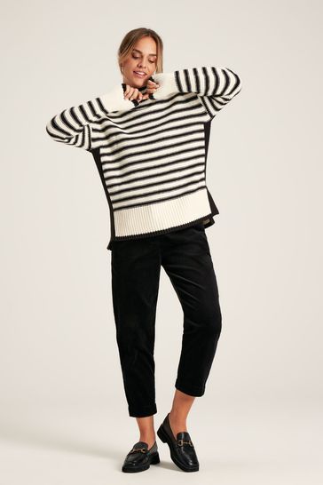 Joules top striped jumper