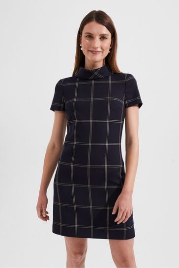 Hobbs hot sale checked dress
