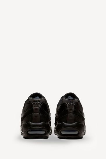 Nike air max 95 trainers top in black