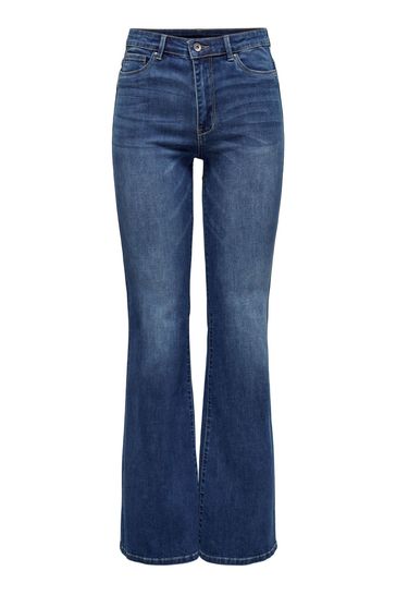 High rise shop flare leg jeans