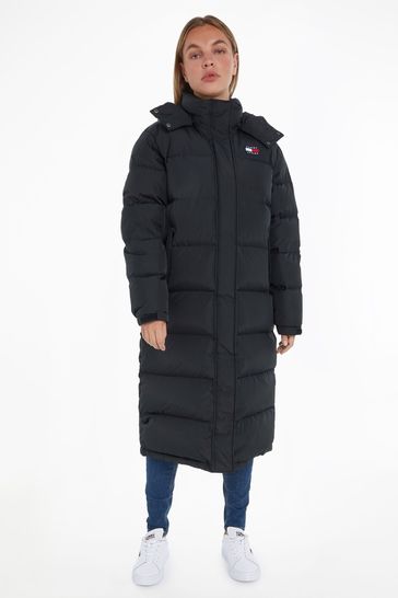 Tommy Jeans Alaska Maxi Black Parka