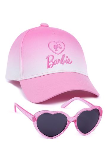 Vanilla Underground Pink Barbie Kids Licensing Cap with Sunglasses