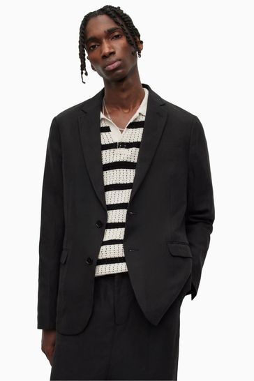 AllSaints Pace Black Blazer