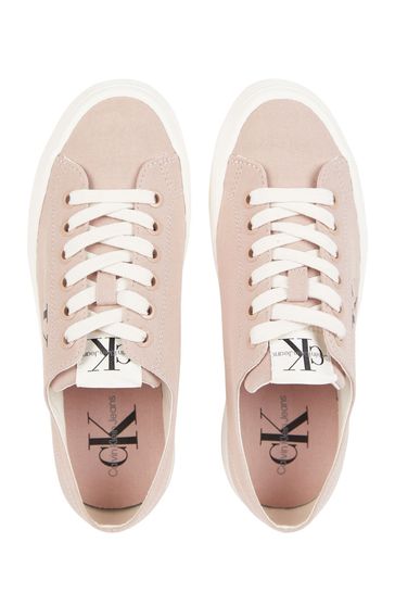 Calvin klein on sale pink trainers