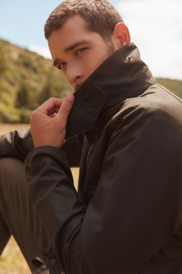 Buy Barbour Olive Green Utility Spey Waxed Jacket from Next Australia