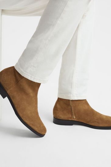 Reiss suede outlet boots